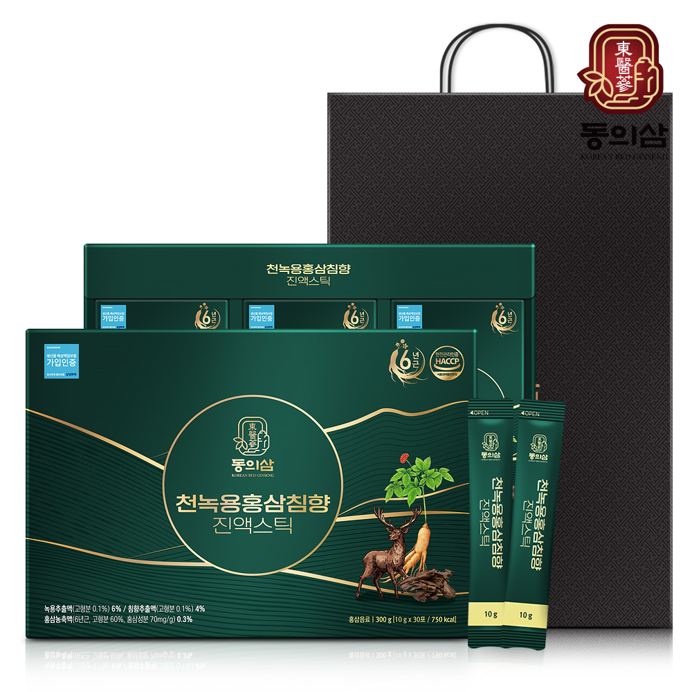 동의삼 천녹용홍삼침향 진액스틱(10g x 30포)
