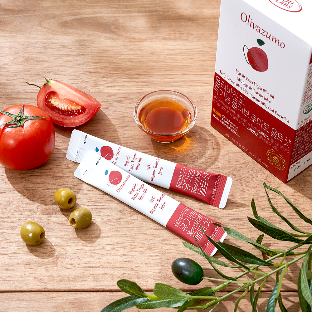올리바즈모 유기농 엑스트라버진 올리브 토마토 올토샷 20ml 14포