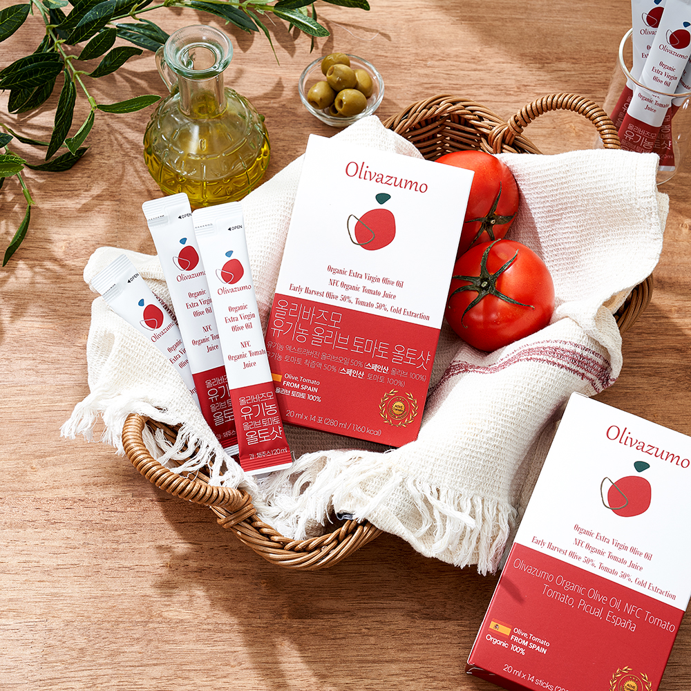 올리바즈모 유기농 엑스트라버진 올리브 토마토 올토샷 20ml 14포