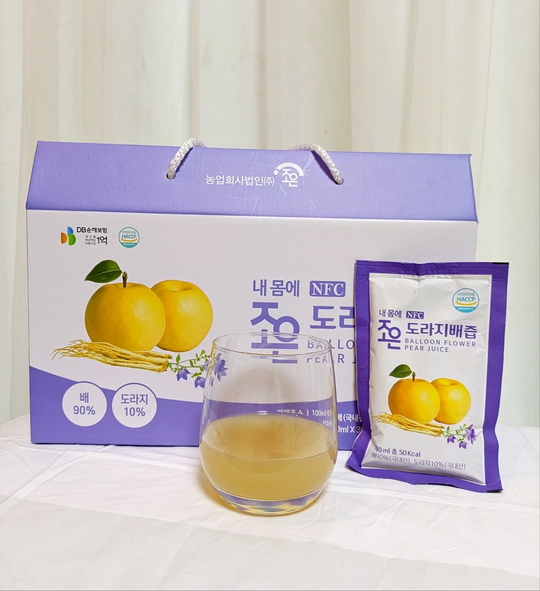 착즙배도라지즙(100mlx30포) 대표이미지 섬네일