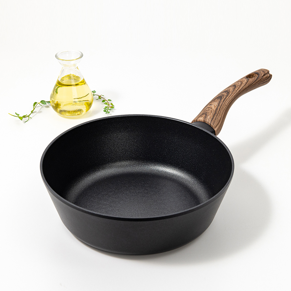 쿡텐 더 넓은 IH 티타늄 코팅 궁중팬 국산(24cm/28cm)