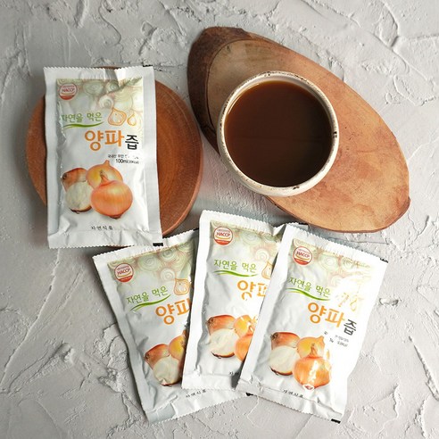 자연을 먹은 무안 양파즙 100ml x 100팩 / HACCP