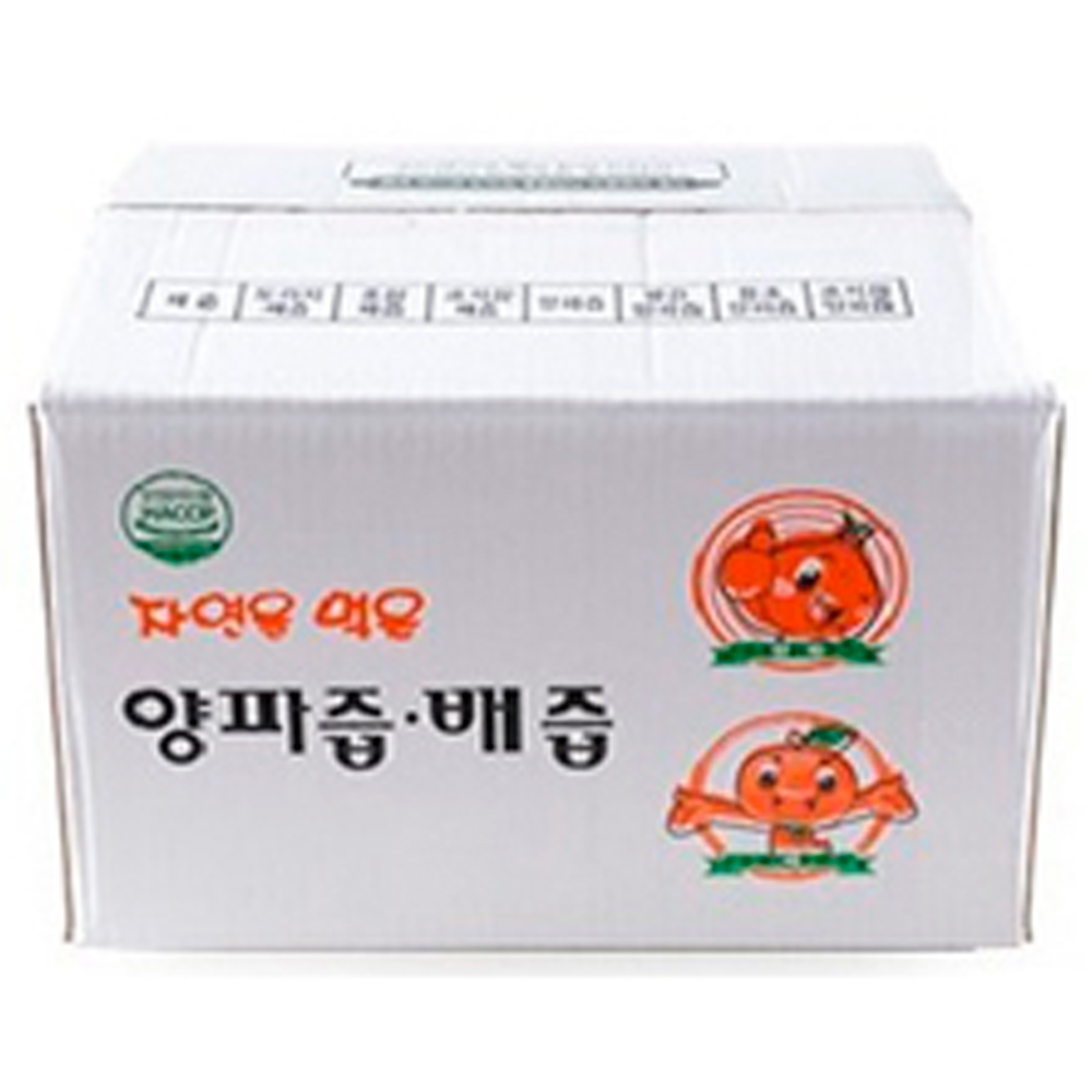 자연을 먹은 무안 양파즙 100ml x 100팩 / HACCP