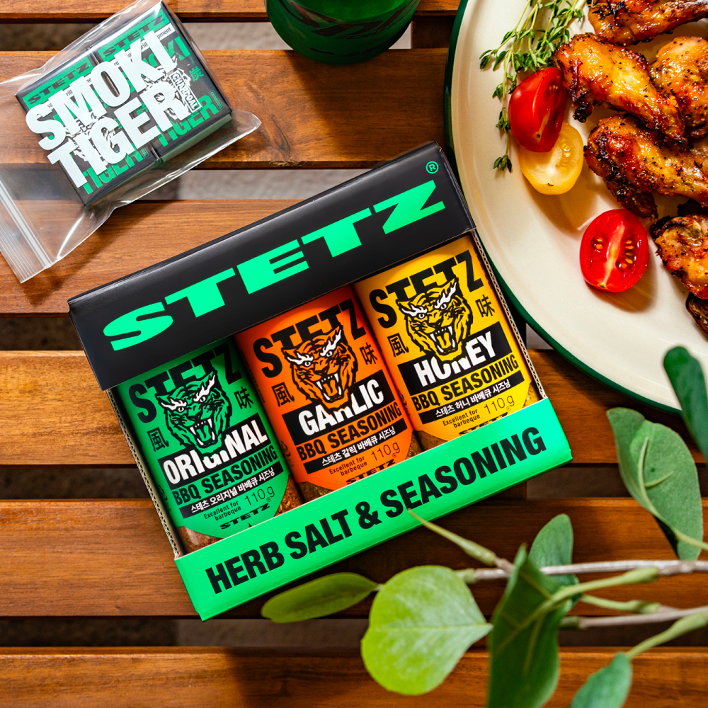 스테츠 바베큐 스테이크 시즈닝 110g 3종 패키지