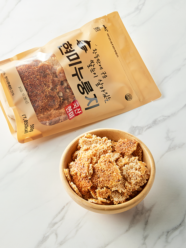 황동판에 구운 현미누룽지 500g 대표이미지 섬네일