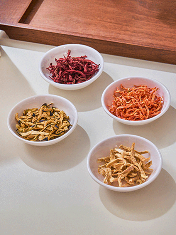 [채소리] 밥할 때 톡! 생생하게 살아나는 100% 국내산 건조채소 4종, 보물밥