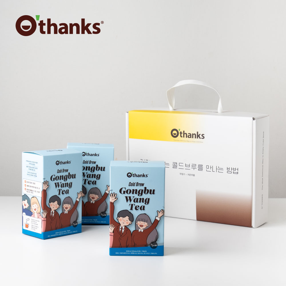 오땡스 콜드브루 한방차 공부왕차 200ml(20mlx10입)