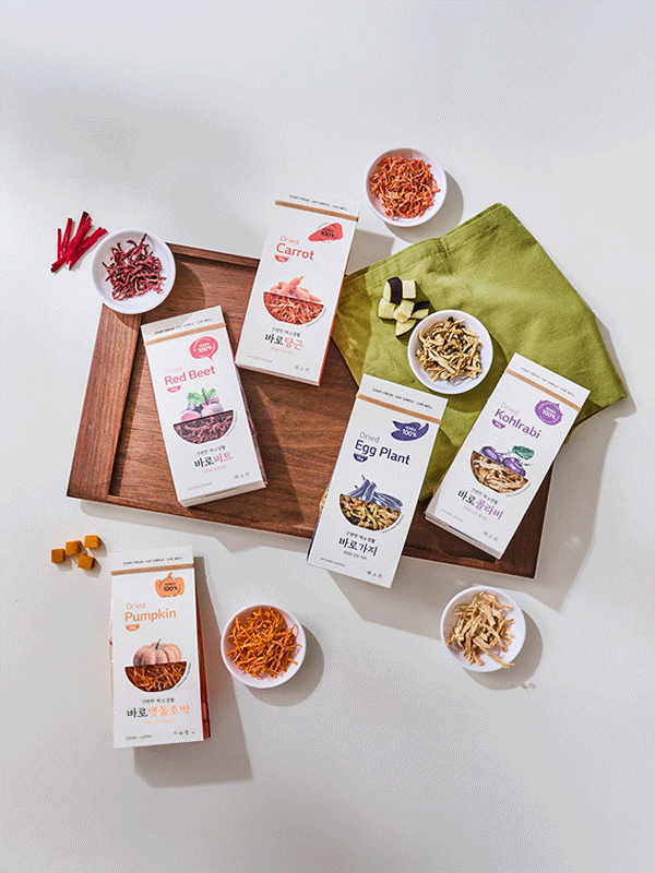 [채소리] 밥할 때 톡! 100% 국내산 바로채소, 건조 5종(비트, 콜라비, 가지, 당근, 맷돌호박 중 1종 선택 ) 대표이미지 섬네일