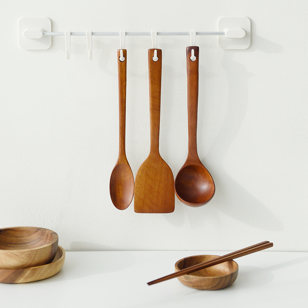 히어키친 원목 우드 조리도구 세트 1-2인/4종/7종