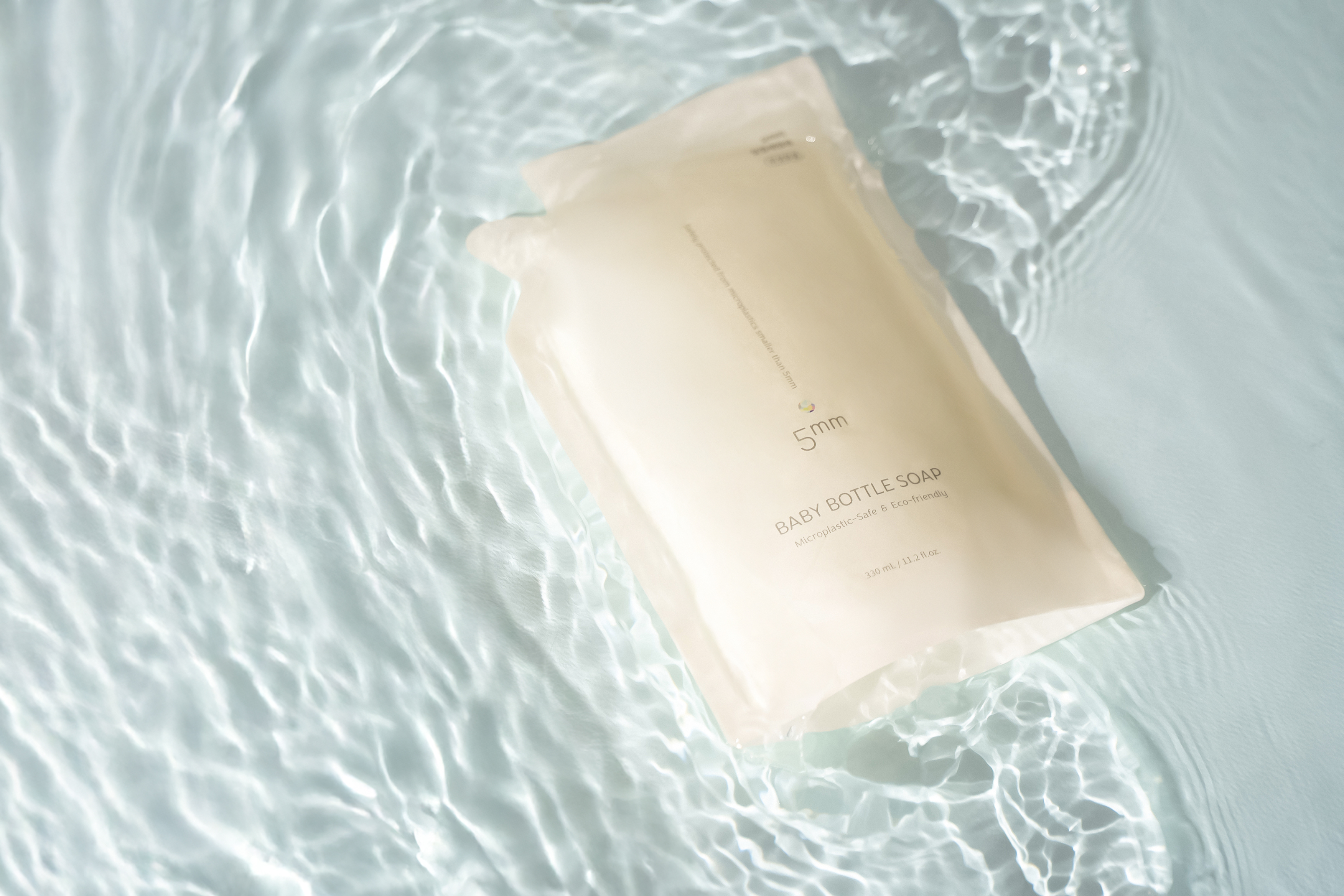 5mm 젖병세정제 리필 미세플라스틱 세정 330ml