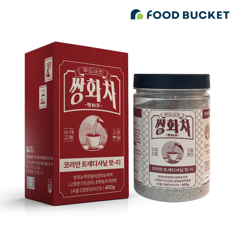 푸드버킷 수제고명 쌍화차 400gx1박스