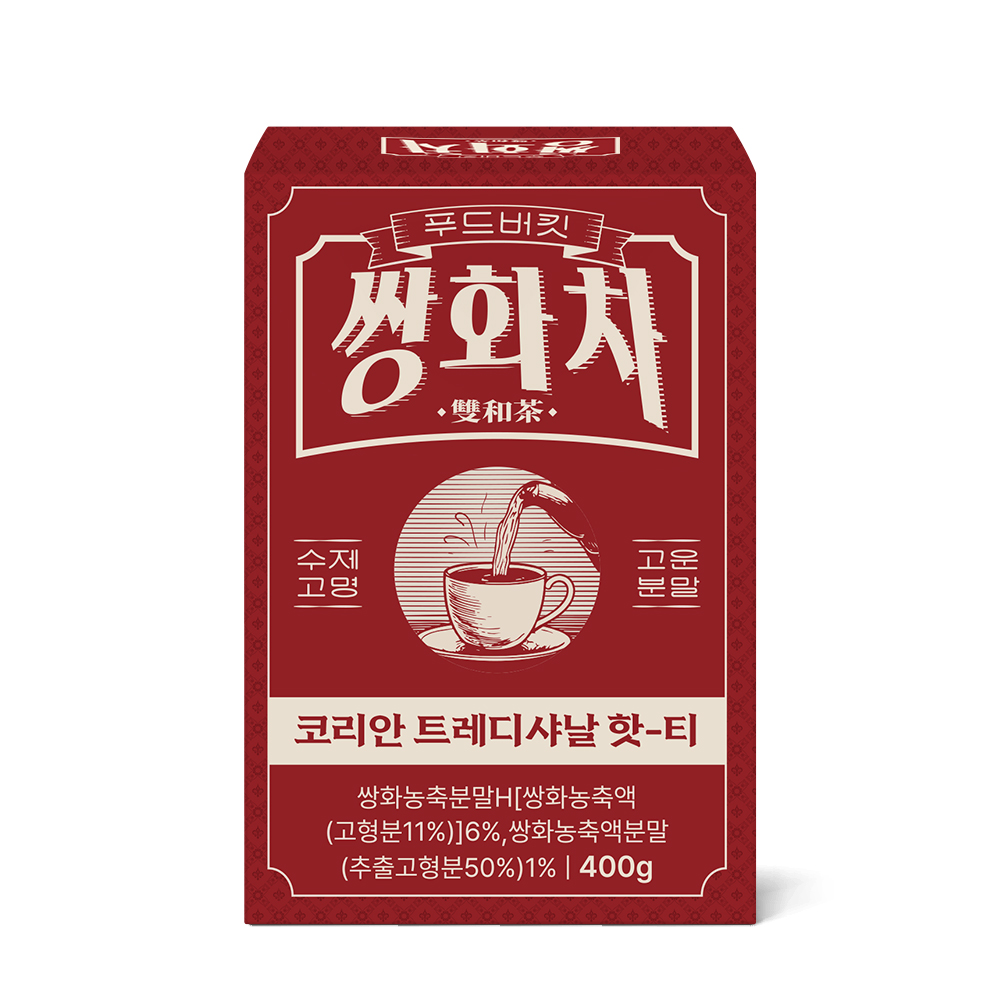 푸드버킷 수제고명 쌍화차 400gx1박스