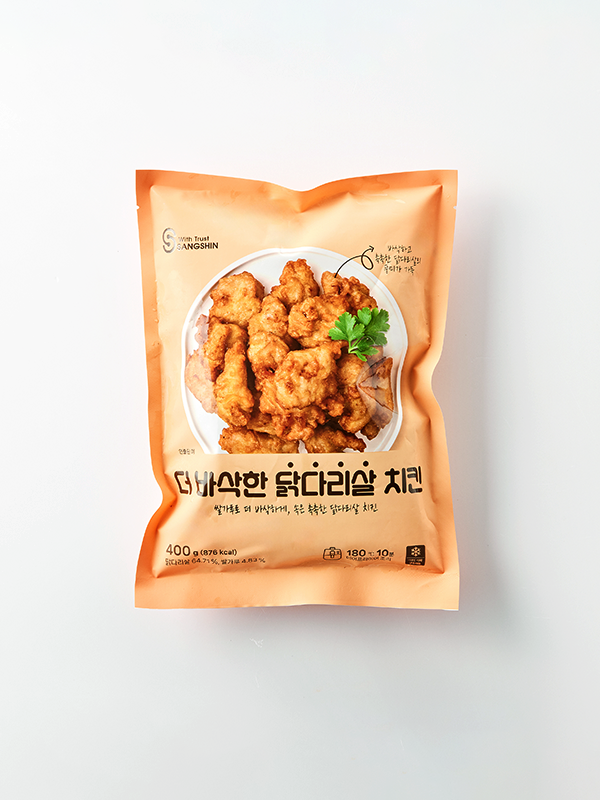 더 바삭한 닭다리살 치킨