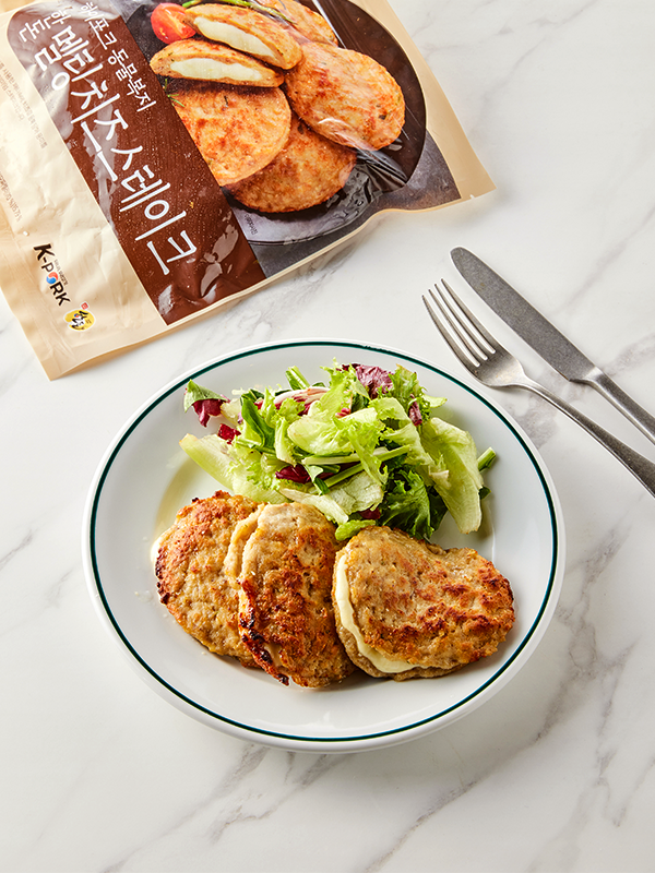 동물복지 한돈 멜팅치즈스테이크(550g)