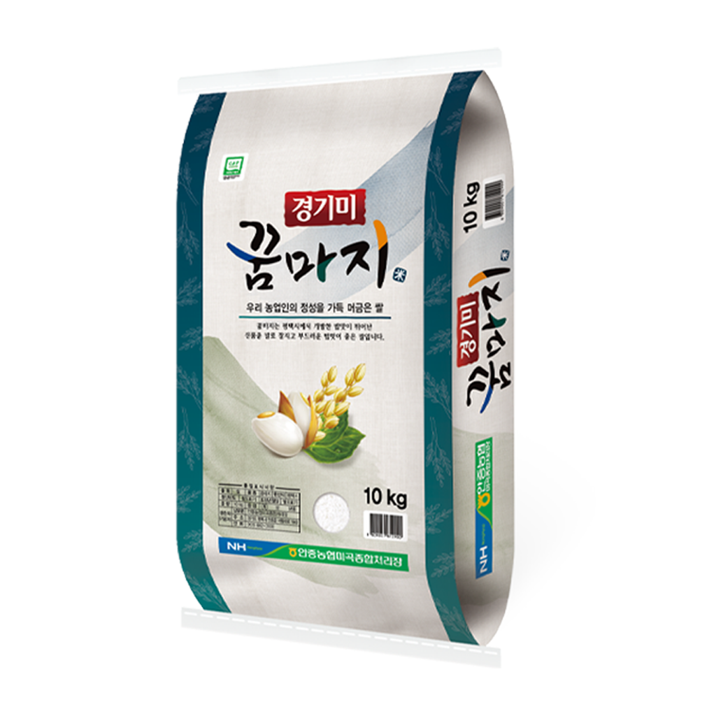 [25년햇곡] 경기미 꿈마지 10kg 안중농협 평택쌀