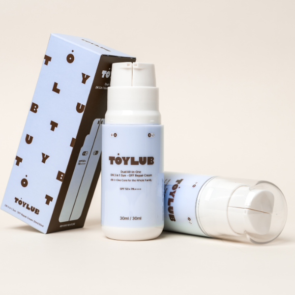 [토일럽]온가족 듀얼 올인원크림  ON 3in1선, OFF 리페어 크림