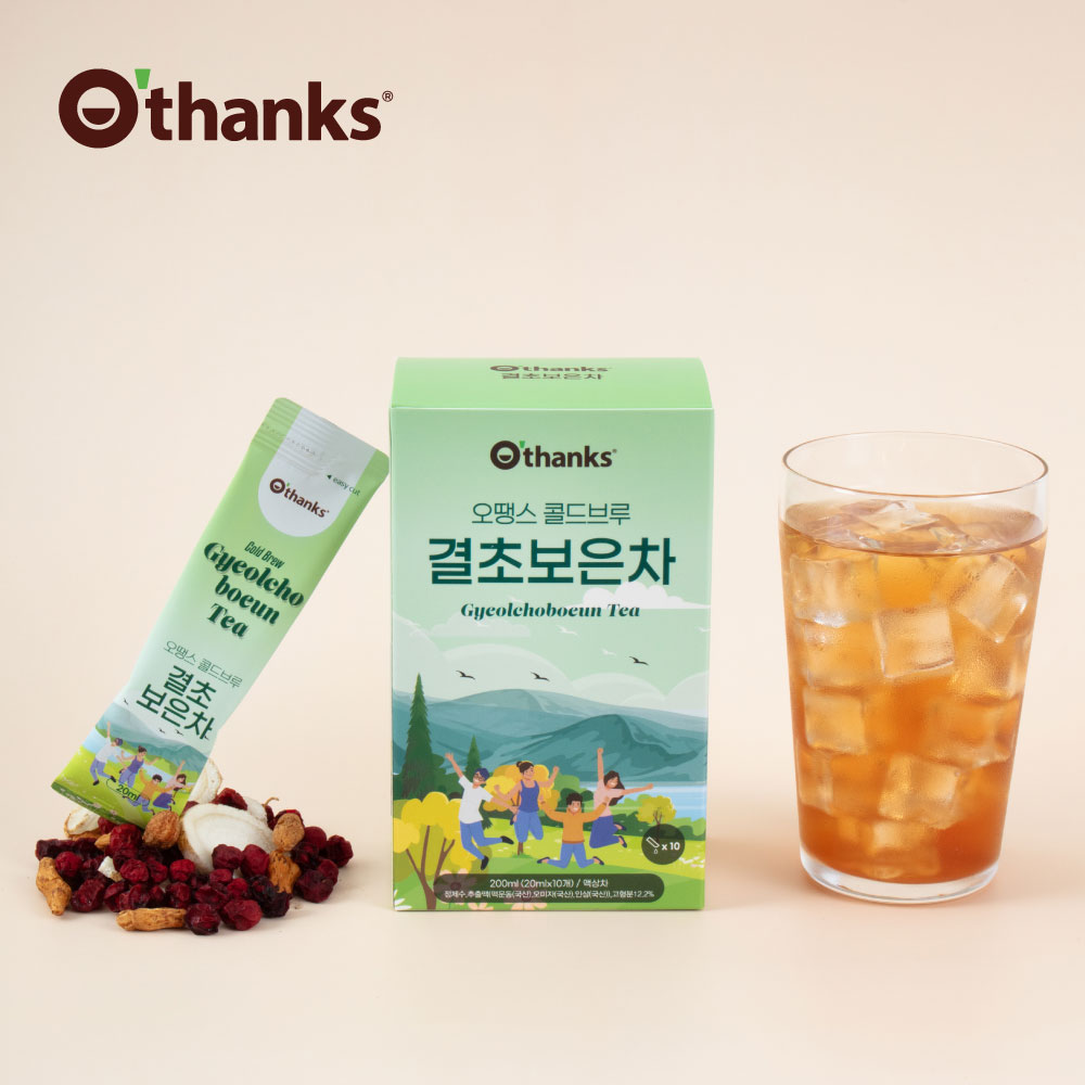 오땡스 콜드브루 한방차 결초보은차 200ml(20mlx10입)