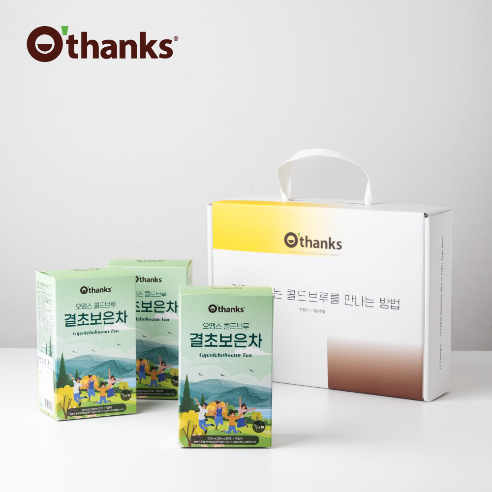 오땡스 콜드브루 한방차 결초보은차 200ml(20mlx10입)