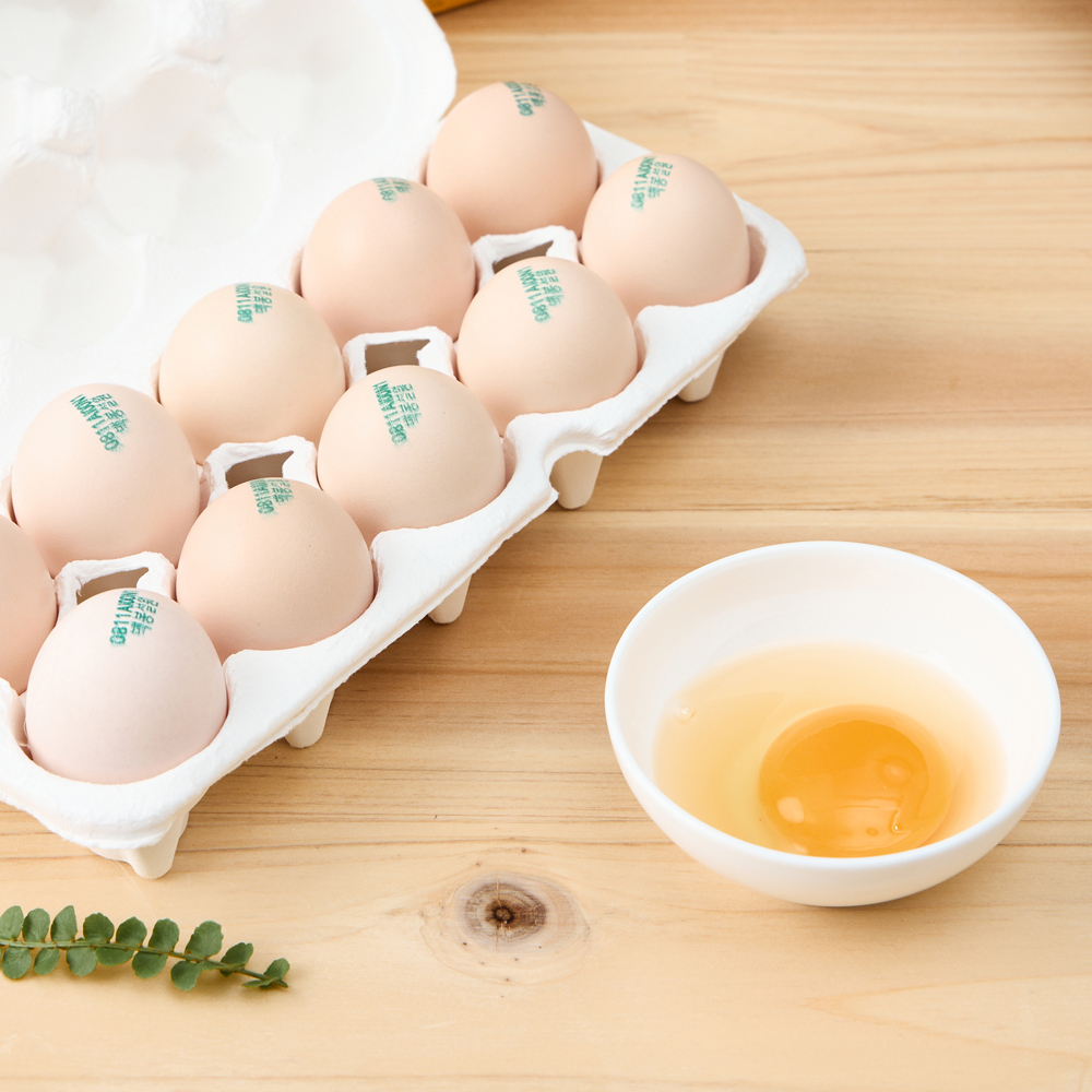 동물복지 1번 백봉오골계 계란10구