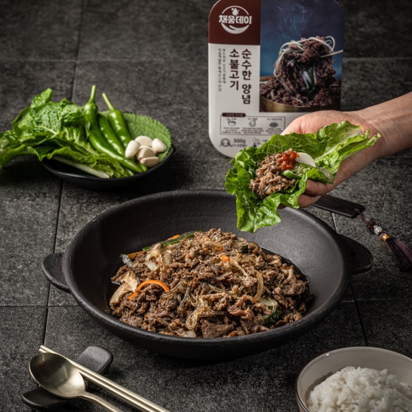 [채움데이] 순수한 양념 소불고기 300g