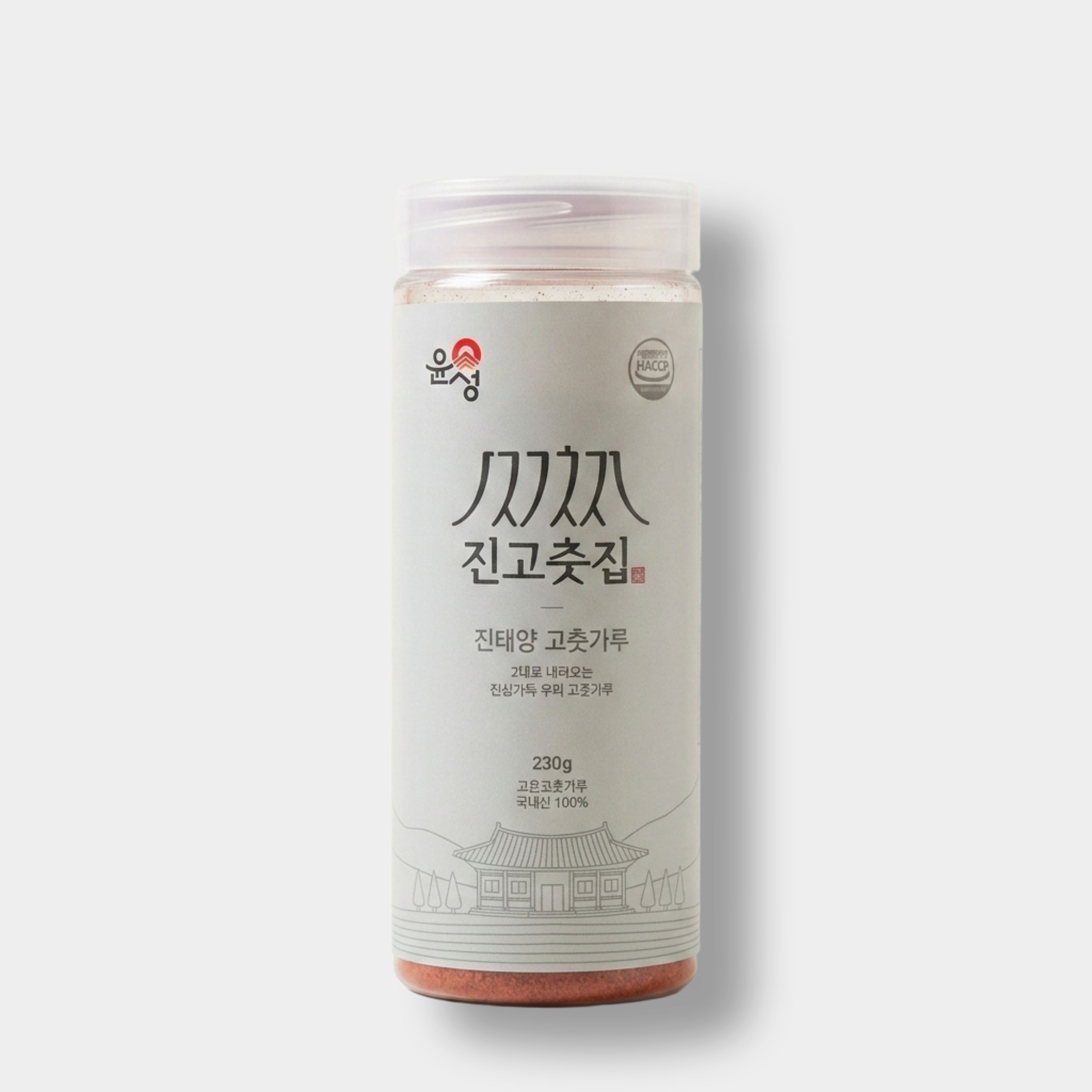 국산 햇고춧가루 태양초 고운고춧가루 230g(보통맛)