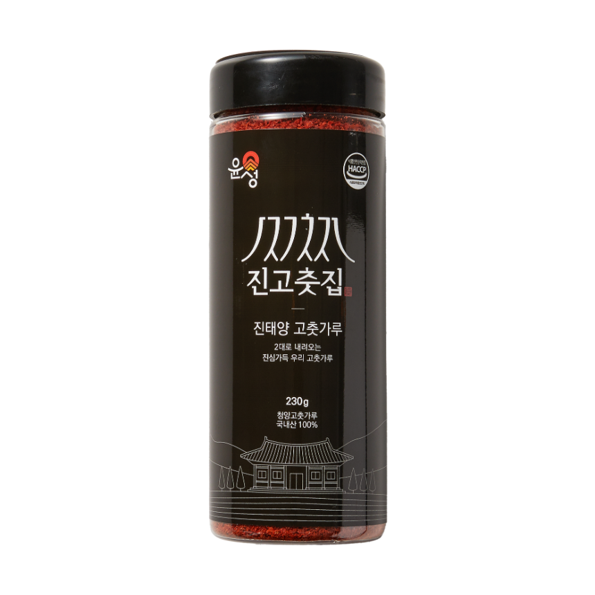 국산 25년 햇고춧가루 태양초 청양고춧가루 230g(매운맛)