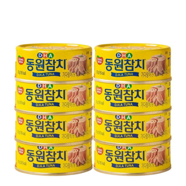 동원참치 DHA참치 (135g/90gX16캔/8캔/4캔) 캔참치 참치캔