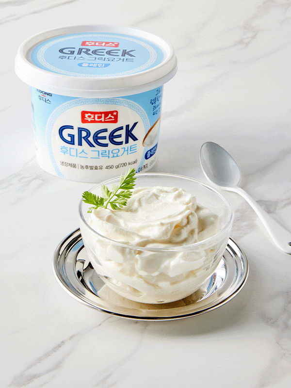 후디스 그릭요거트 플레인 (450g)