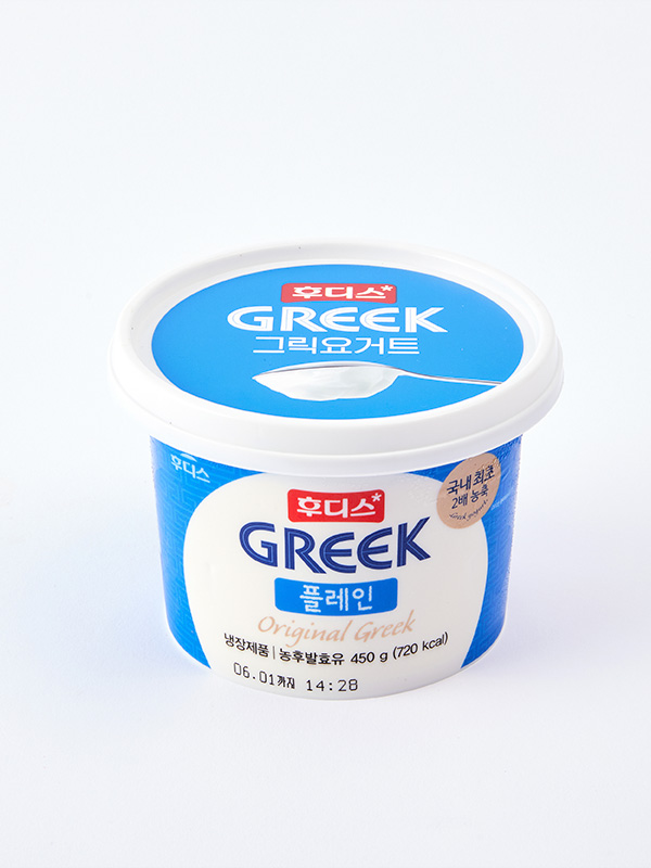 후디스 그릭요거트 플레인 (450g)