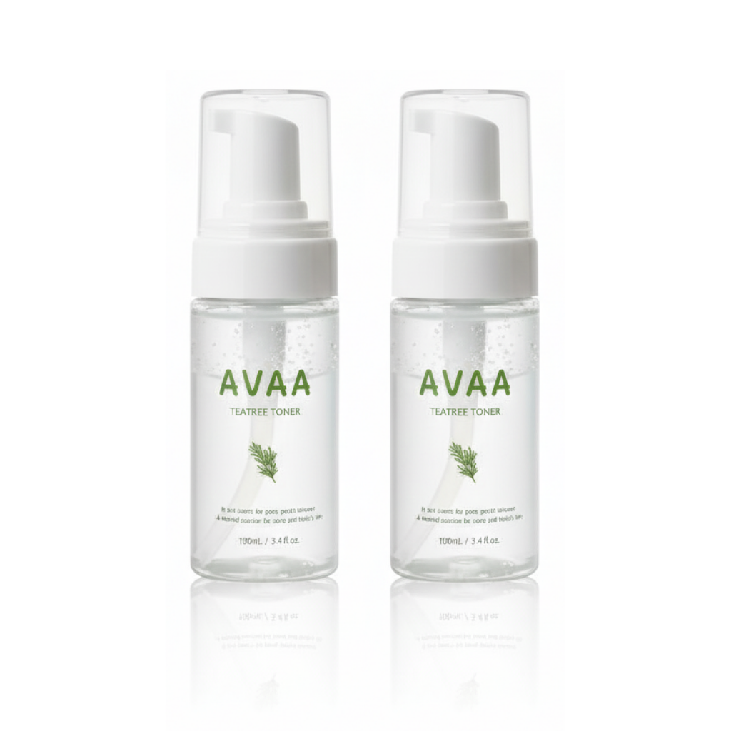 AVAA 히알루론산 티트리 버블 토너, 100ml, 2개 대표이미지 섬네일
