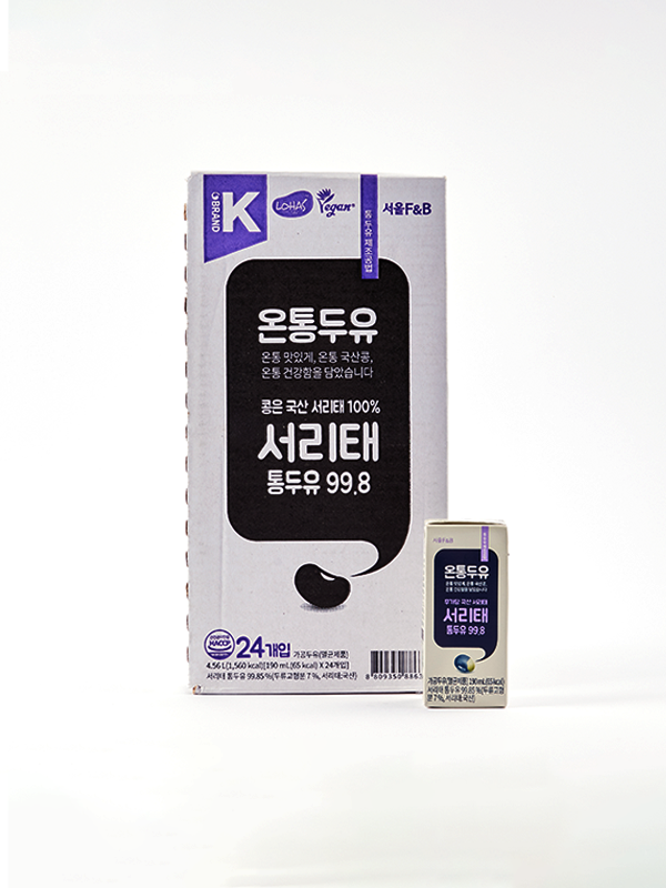 무가당 온통두유 서리태 통두유 99.8 (190mL x 24입)
