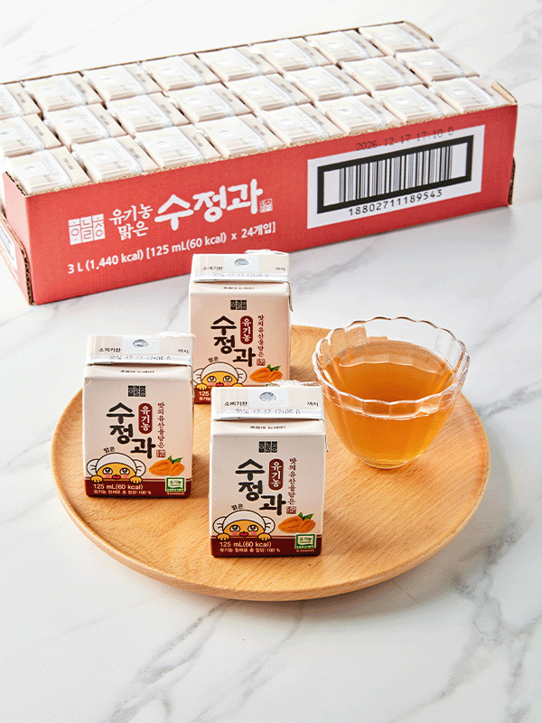 [입점특가]하늘청 유기농 맑은수정과