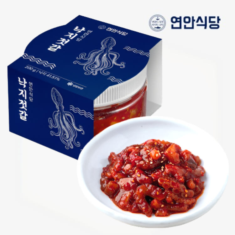 연안식당 낙지젓갈