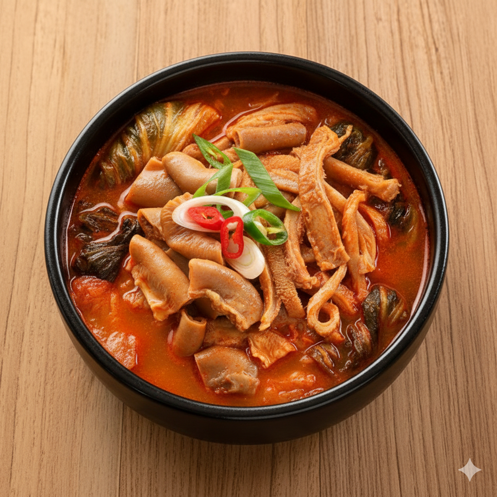 백제원 진한 사골 전통 소내장탕