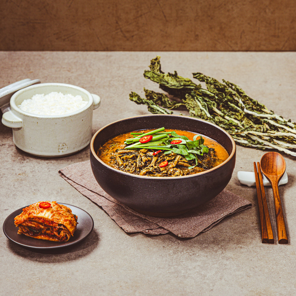 COPY_전통식 한우사골 조선열무 시래기 진 남원추어탕 500g 1팩 3팩 5팩 8팩