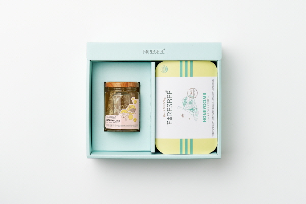 강원양봉 포레스비 사양벌집꿀선물세트<250g+400g>