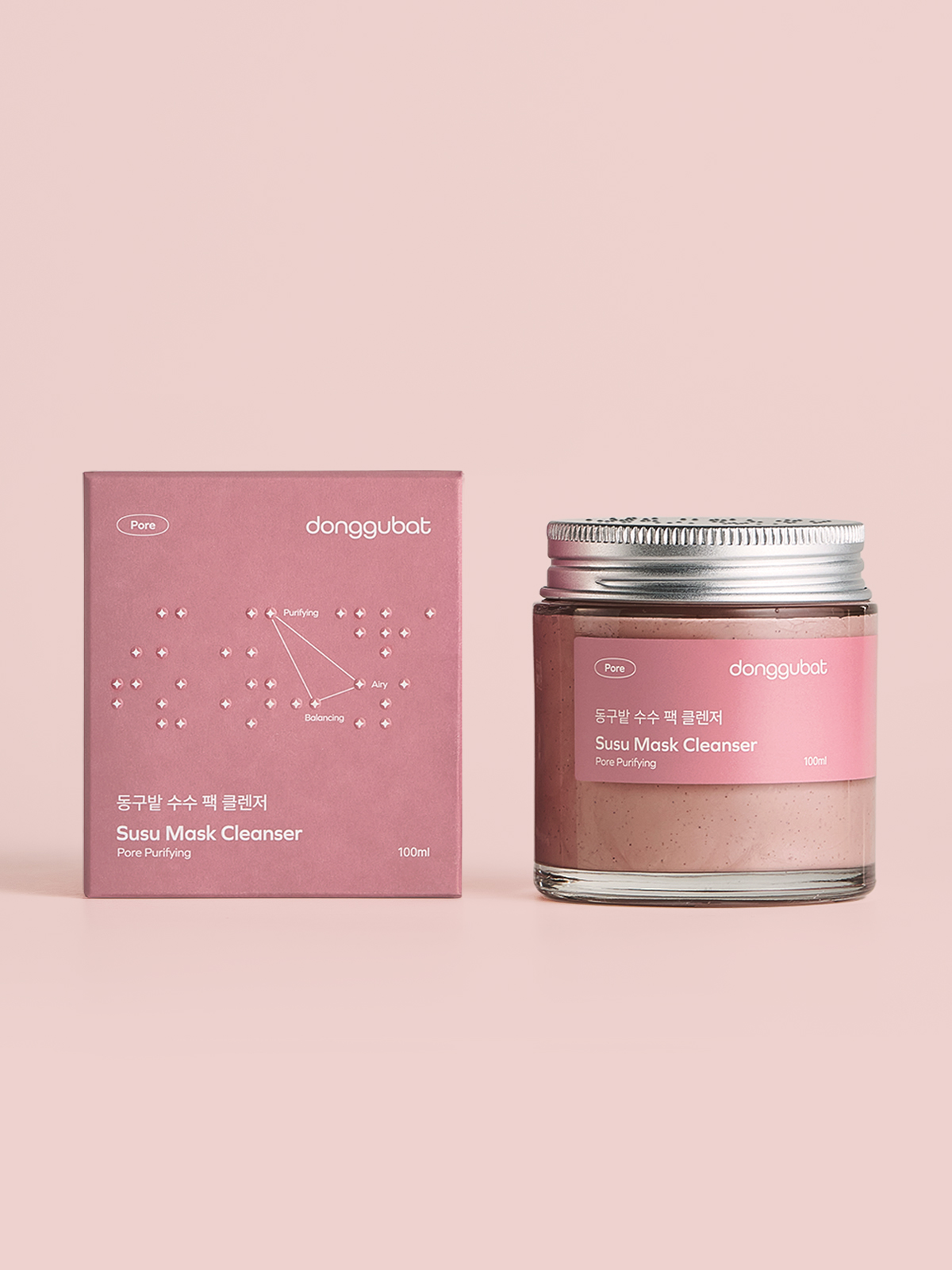 동구밭 수수 팩 클렌저 /  모공 피지 클렌징 폼