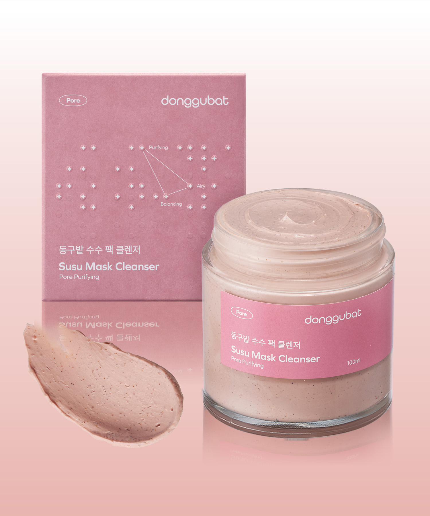 동구밭 수수 팩 클렌저 /  모공 피지 클렌징 폼 대표이미지 섬네일