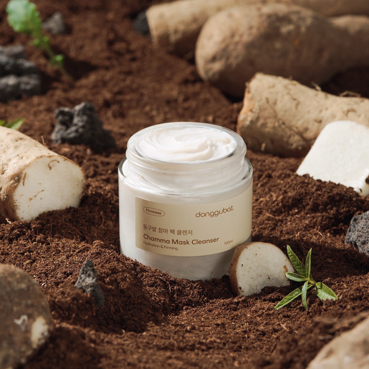 동구밭 참마 팩 클렌저 / 보습 탄력 클렌징 폼