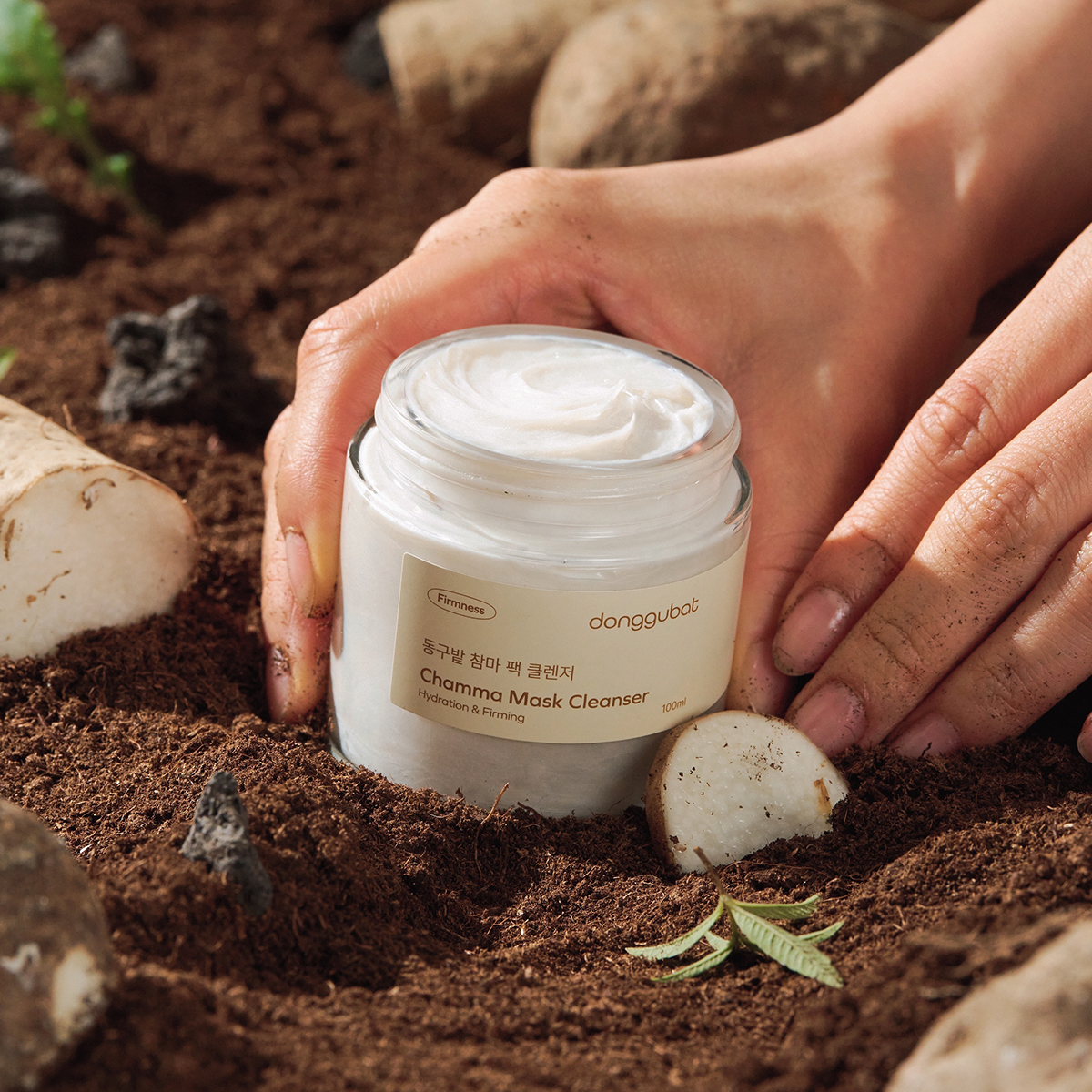 동구밭 참마 팩 클렌저 / 보습 탄력 클렌징 폼