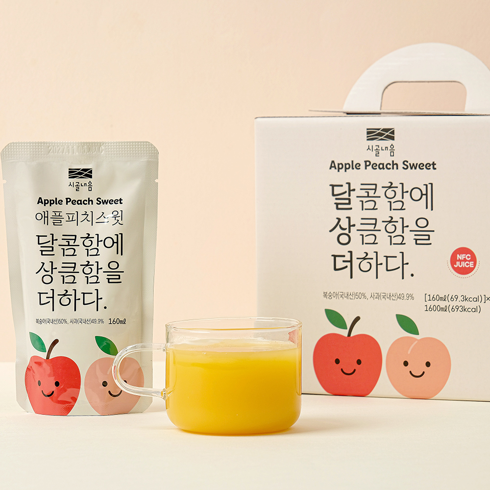 [달상더] 애플피치스윗 달콤함에 상큼함을 더하다
