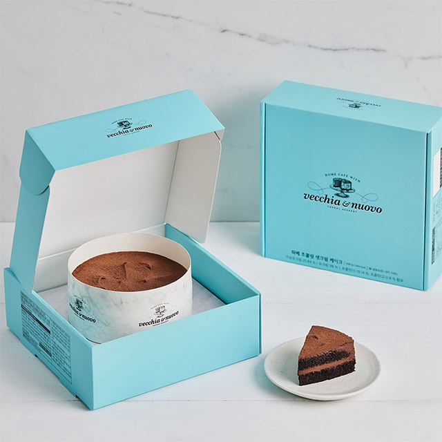 베키아에누보 파베 초콜릿 생크림 케이크(500g/냉동)