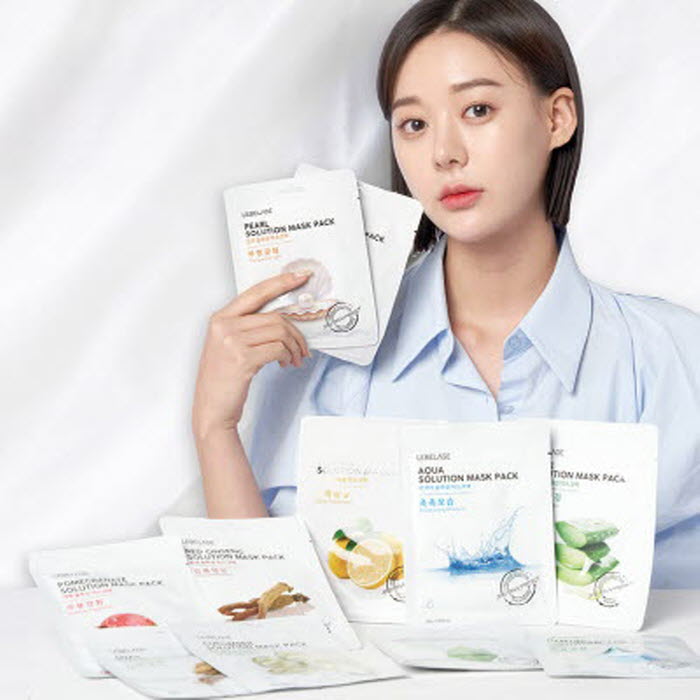 르베라쥬 솔루션 마스크팩 25g x 10매 (4종 택1) 대표이미지 섬네일