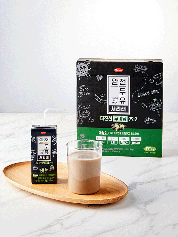 [입점특가] 완전두유 더진한 서리태 무가당 99.9