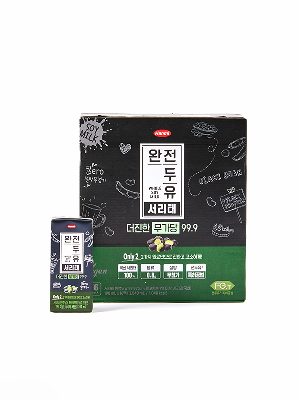 [입점특가] 완전두유 더진한 서리태 무가당 99.9