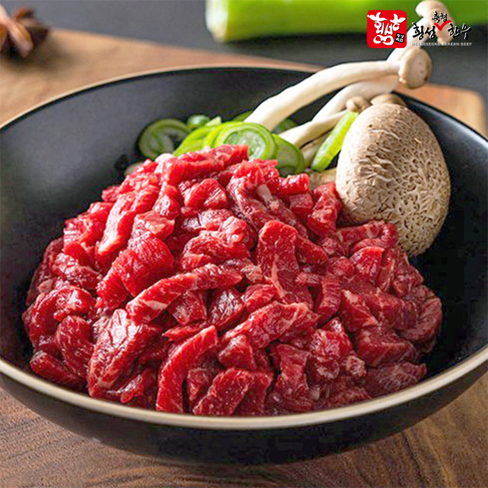 횡성축협한우 1등급 세절국거리 200g (냉동)