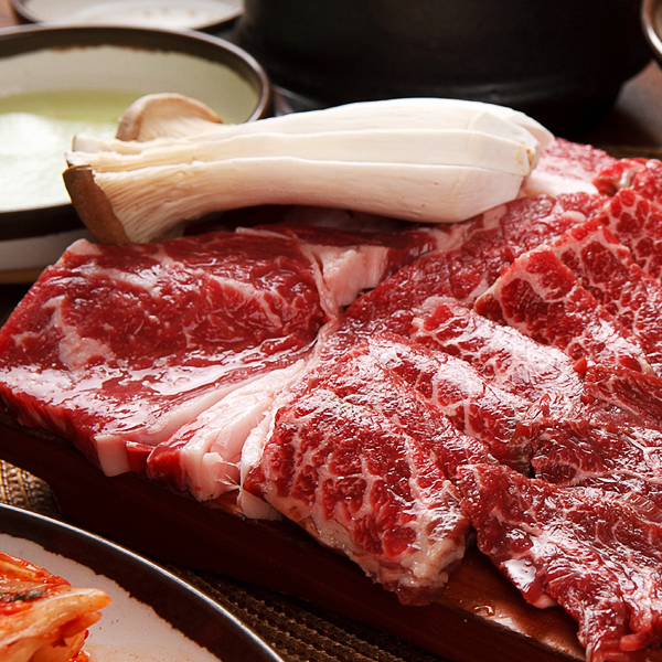 [팜스] 초이스등급 소고기 특한판 800g(갈비살200gx2+부채살200gx2)