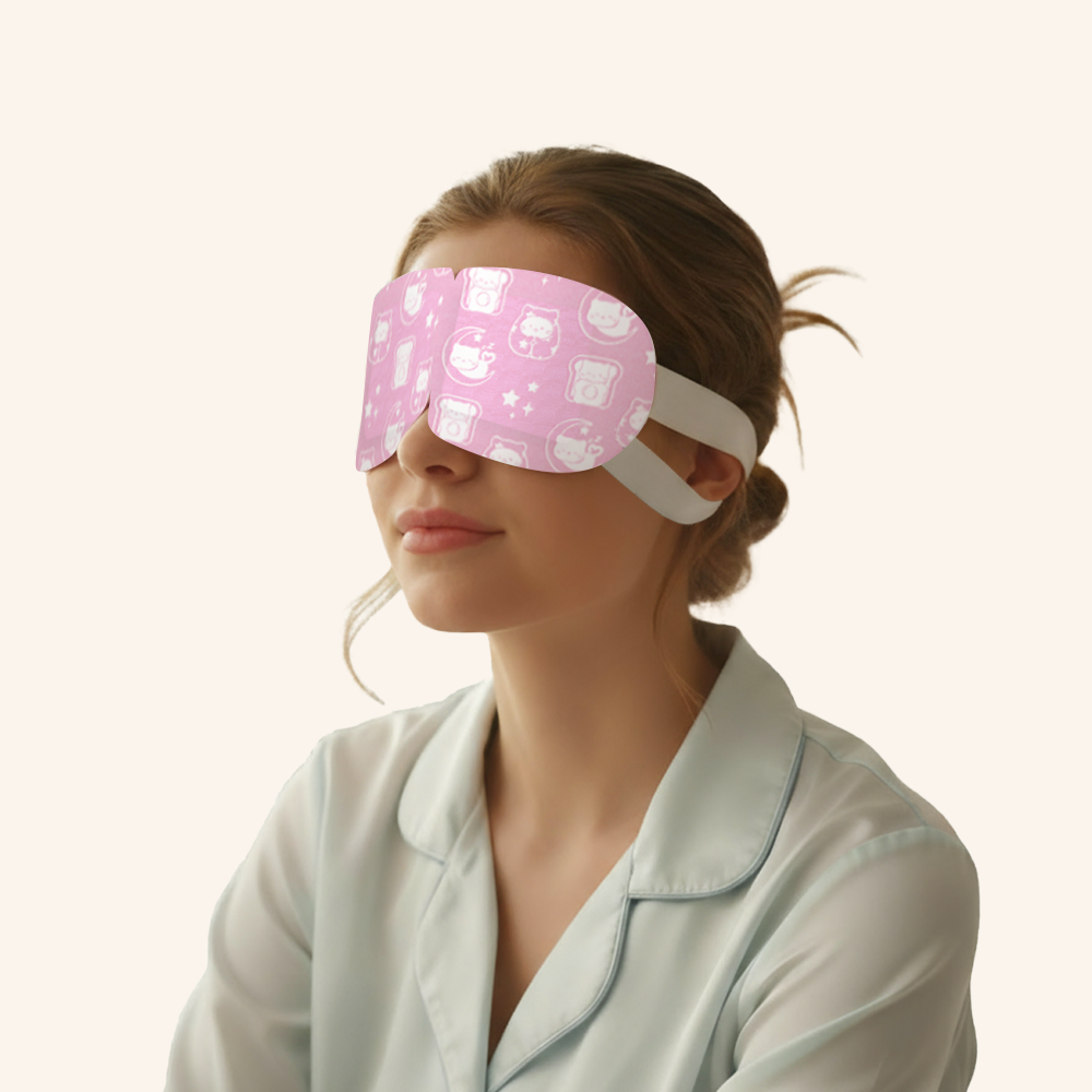 아이꿀잠 온열 눈찜질팩 스팀 수면 일회용 안대