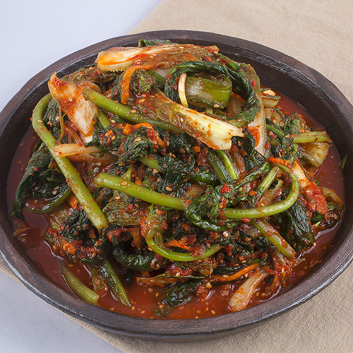 관우농가 전라도 열무 얼갈이김치