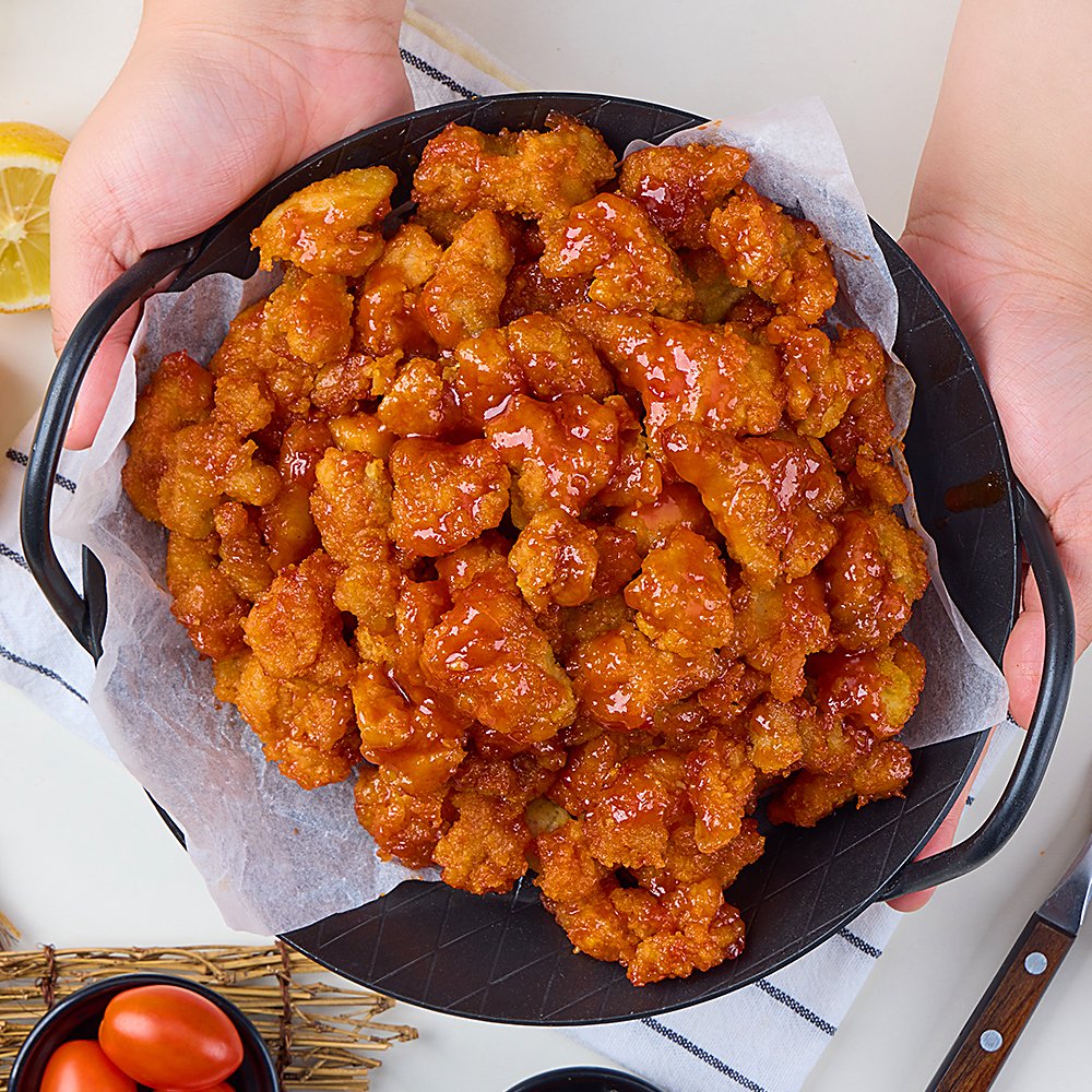 부드러운 닭다리살 치킨 세트 양념치킨 데리야끼 핫크리스피 전자레인지